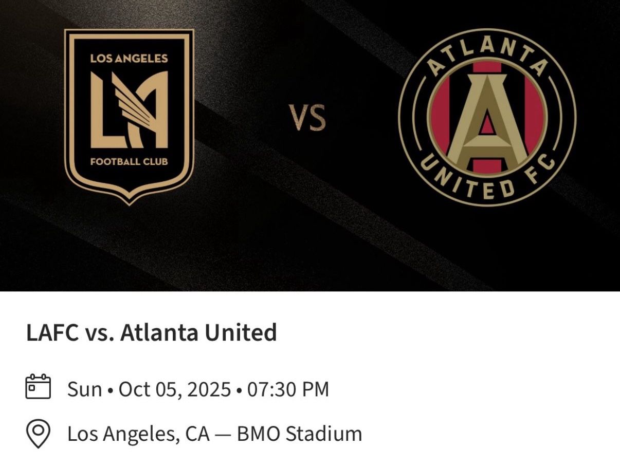 LAFC Tickets Tonight