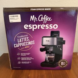 Mr Coffee Espresso Machine 