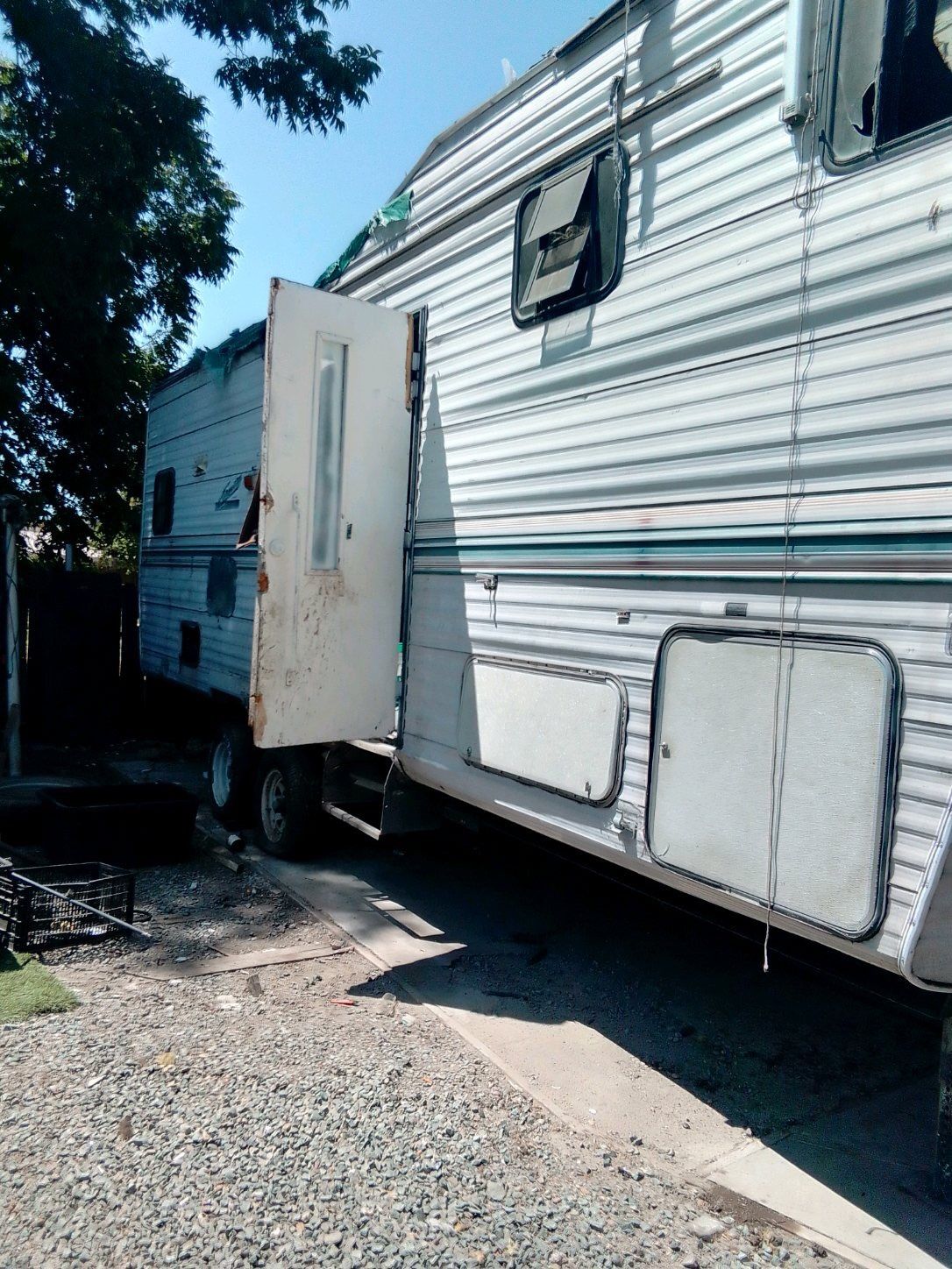 Pop Out Camper Trailer
