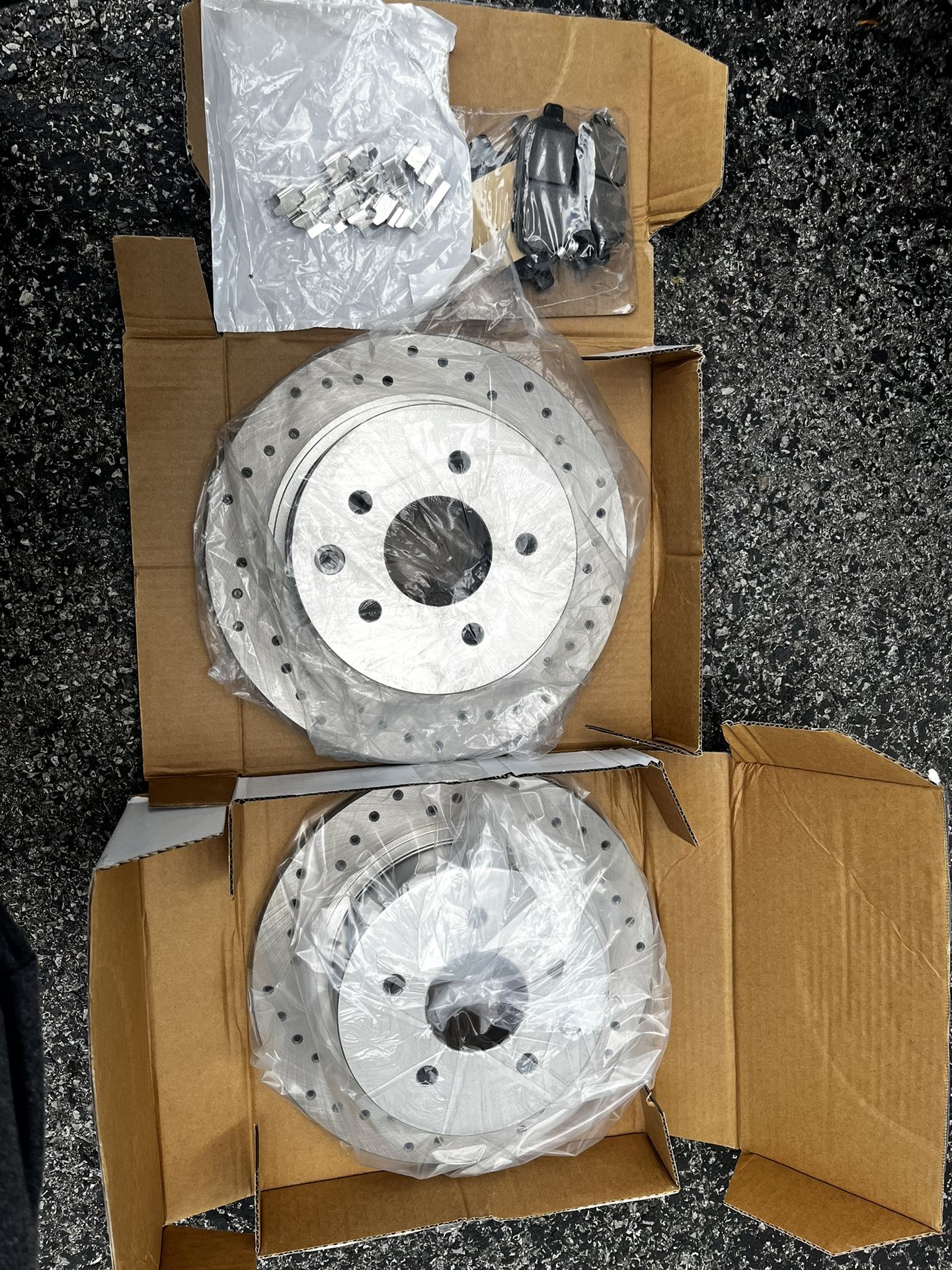 Rear Car Brake Pads And Rotors