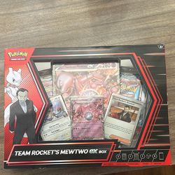 Pokemon TCG Team Rocket’s Mewtwo EX Box NEW