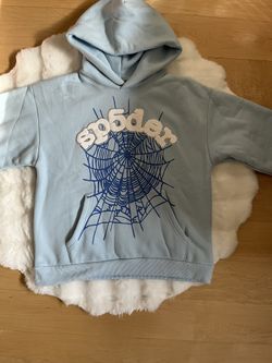 ‘Sky Blue’ Sp5der Hoodie 