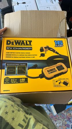 16AMP Dewalt EV Charger Portable