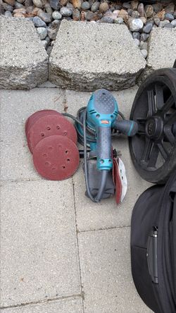 Makita plug in orbital sander