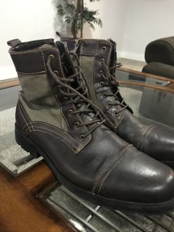 Steve Madden P Roamer Leather Boots