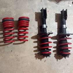 eibach lowering springs and oem ford struts
