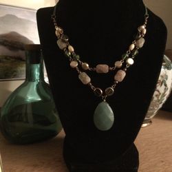 Lia Sophia Stone Necklace 