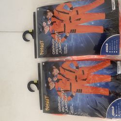 Orange Astronaut Jumpsuit