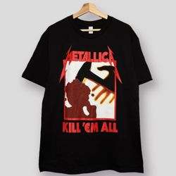 VINTAGE STYLE “METALLICA” TEE SIZE S,M,L,XL,2XL