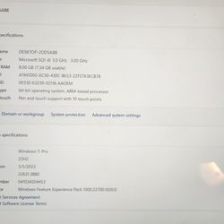 Microsoft Surface X