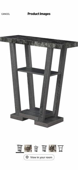 Console table 31.5”