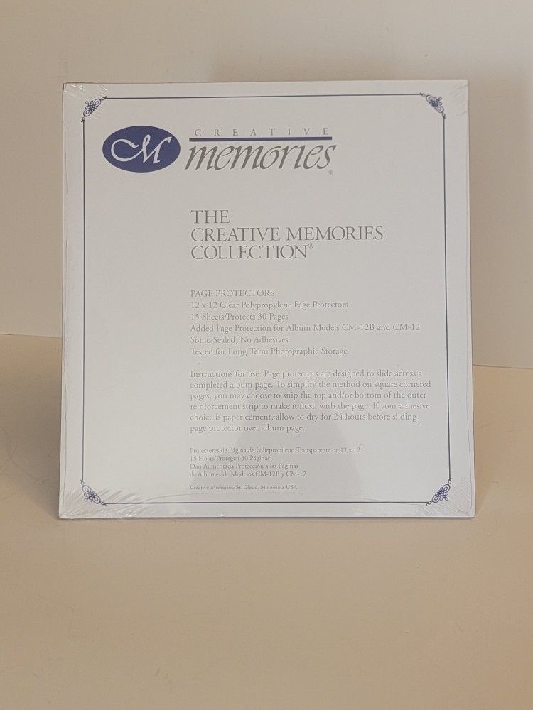 Creative Memories Page Protectors
