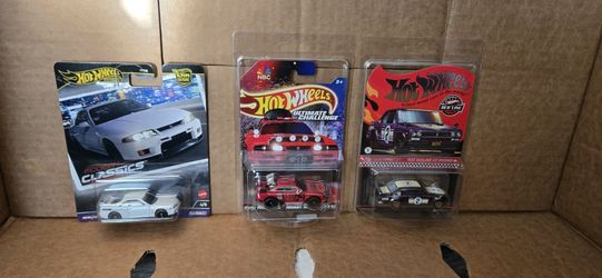 Hot Wheels GTR's