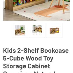 Kids Shelf Bookcase 