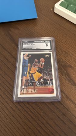 Kobe Bryant Topps Rookie CGC 9