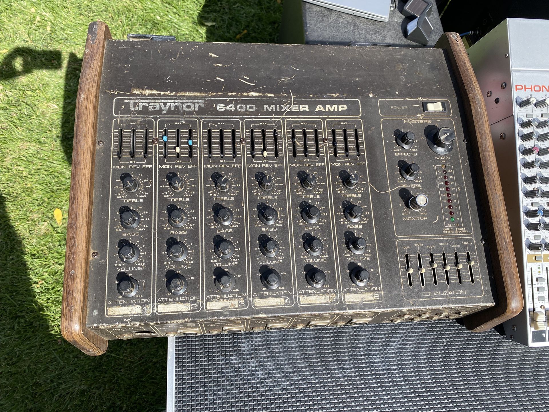 TRAYNOR 6400 Mixer AMP .. Con Power Poder Propio