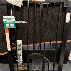 Baby Gate With Small Dog / Cat Door 