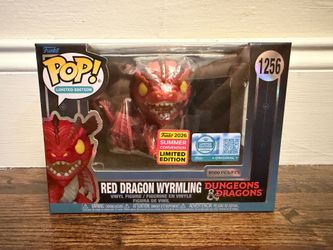 Funko Pop! Dungeons & Dragons Red Dragons Wyrmling SDCC 2026 Exclusive Shared + PROTECTOR
