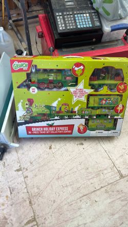 Grinch Holiday Train Set