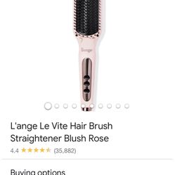 L’ange Hair Straightener Brush
