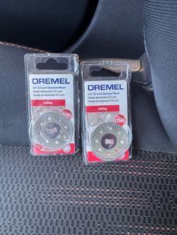 Dremel EZ545 1.5" EZ Lock Diamond Cutting Wheel – 2 Pack