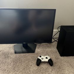 Xbox One Series X, Elite Controller, Monitor