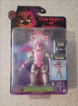 Jazwares FNAF Five Nights At Freddy's FUNTIME FOXY 5" Action Figure NEW
