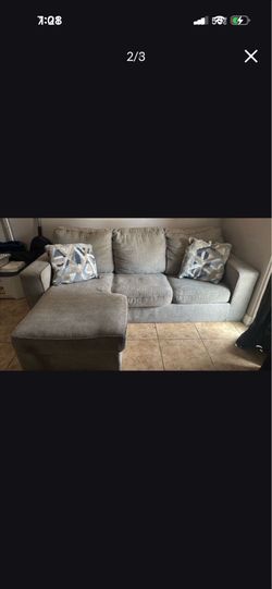 Pick up today sectional couch