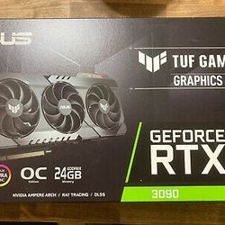 ASUS TUF Gaming GeForce RTX 3090 OC 24GB GDDR6X Graphics Card