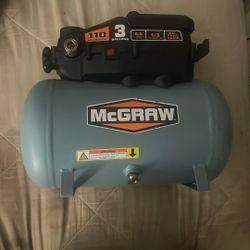 mcgraw 3 gallon air compressor