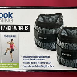 Reebok Toning Adjustable Ankle Weights