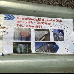 ☀️ Transform Your Space with Clear Polycarbonate Roof Panels! ☀️