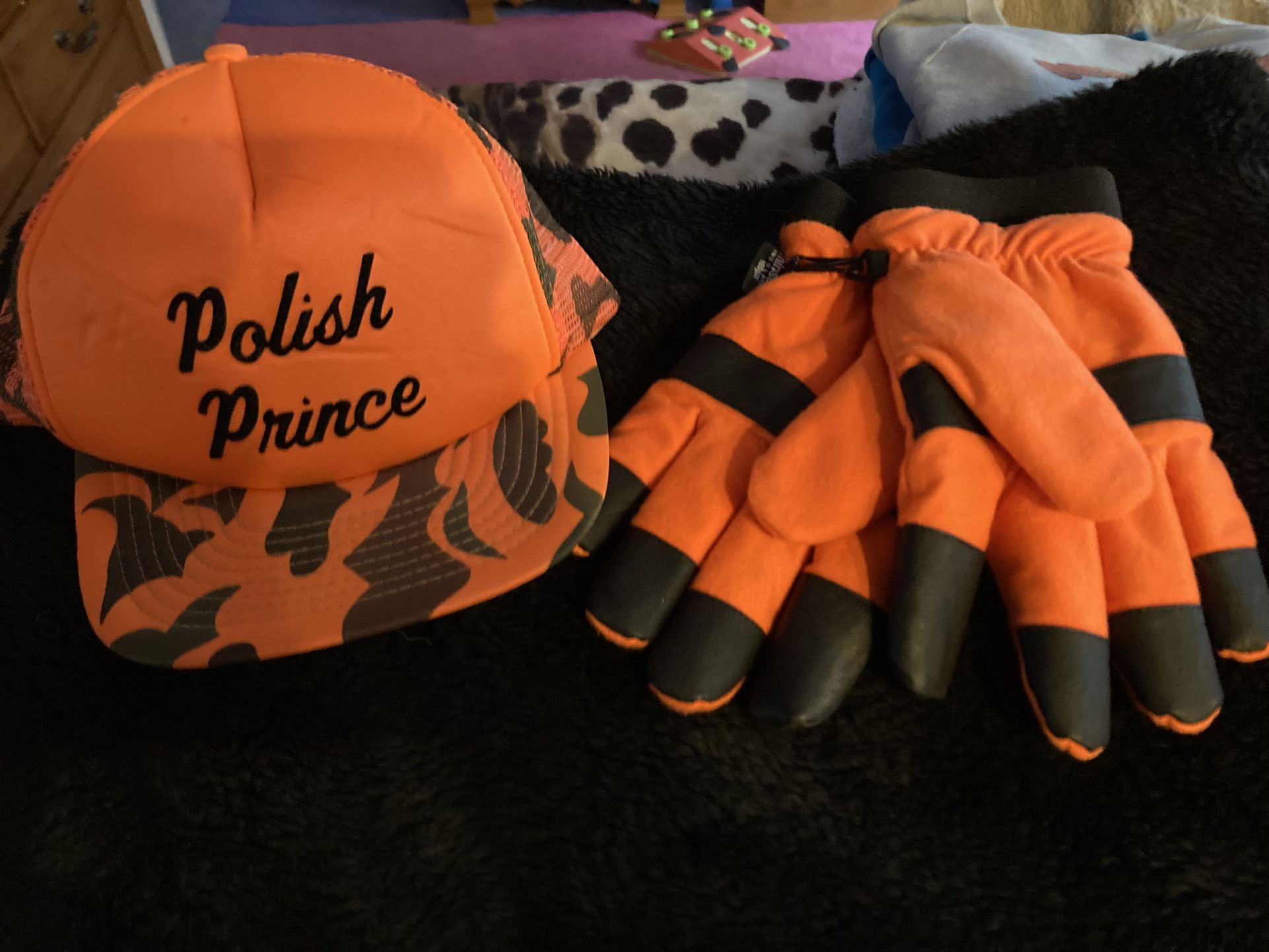 Hunting Set Hat/gloves