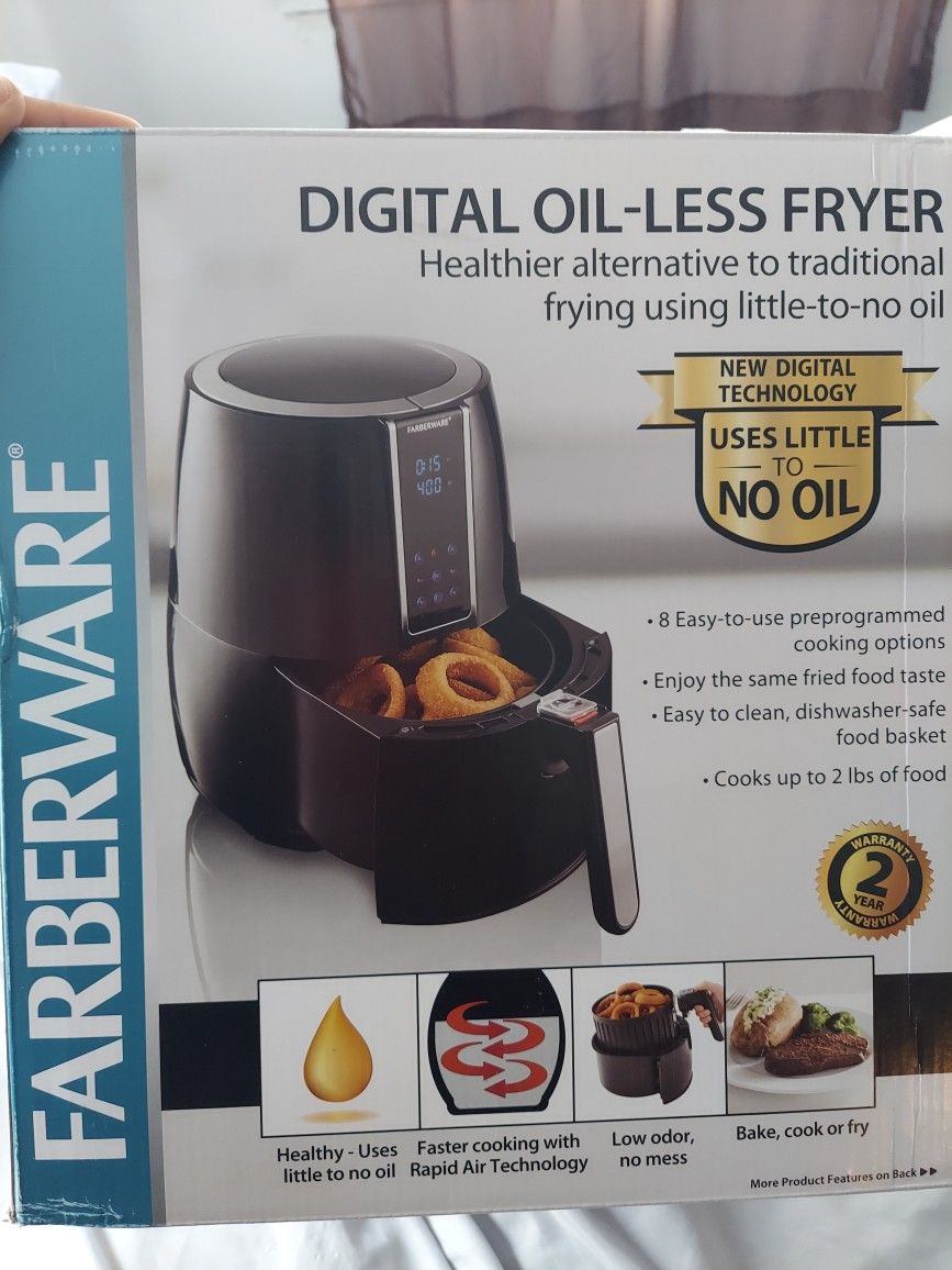 3 Ltr. Farberware Digital Air Fryer NEW
