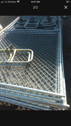 Temporary fencing  sections 6x12