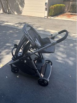 Graco Ready2Grow 2.0 LX Double Stroller with Infant Carsear