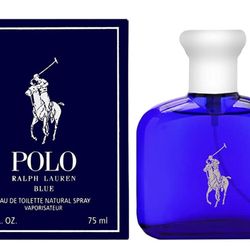 Polo Blue by Ralph Lauren for Men 2.5 oz Eau de Toilette Spray