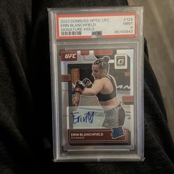 Erin blanchfield auto graded $80