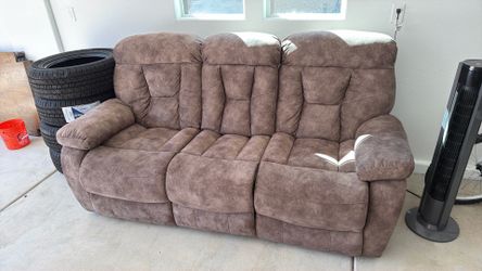Brown couch