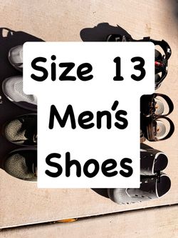 Size 13 Various Men’s Shoes Sandals Slides
