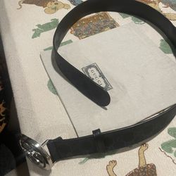 Gucci Belt With G Buckle