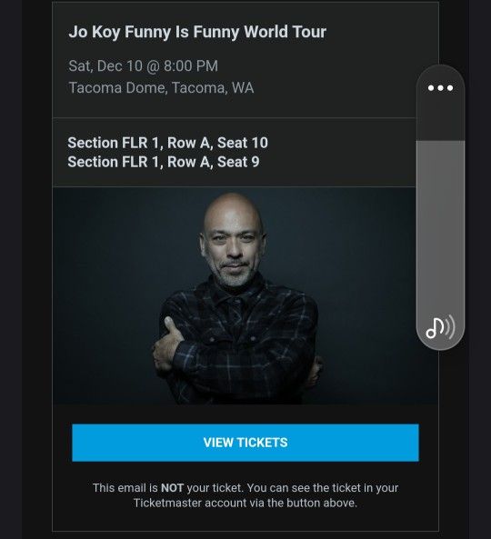 JoKoy Front Row Tickets