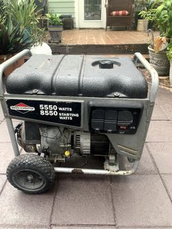 Briggs And Stratton Generator 
