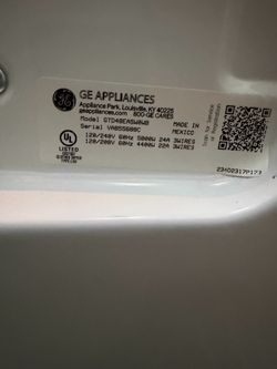 GE washer &dryer