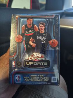2025 26 TOPPS CHROME UPDATE BASKETBALL BLASTER BOXES