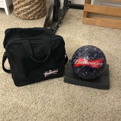 12lb Budweiser Bowling Ball