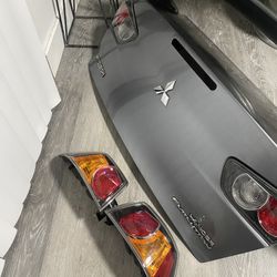 2014 Mitsubishi Evo X OEM Trunk W/Headlights