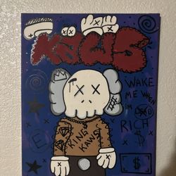Kaws Painting