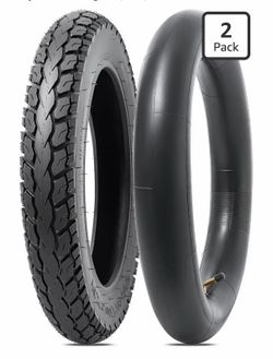 16x3.00 Motorcycle Tire and Inner Tube Pack