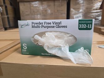 Vinyl gloves sold by the pallet! 50 📦